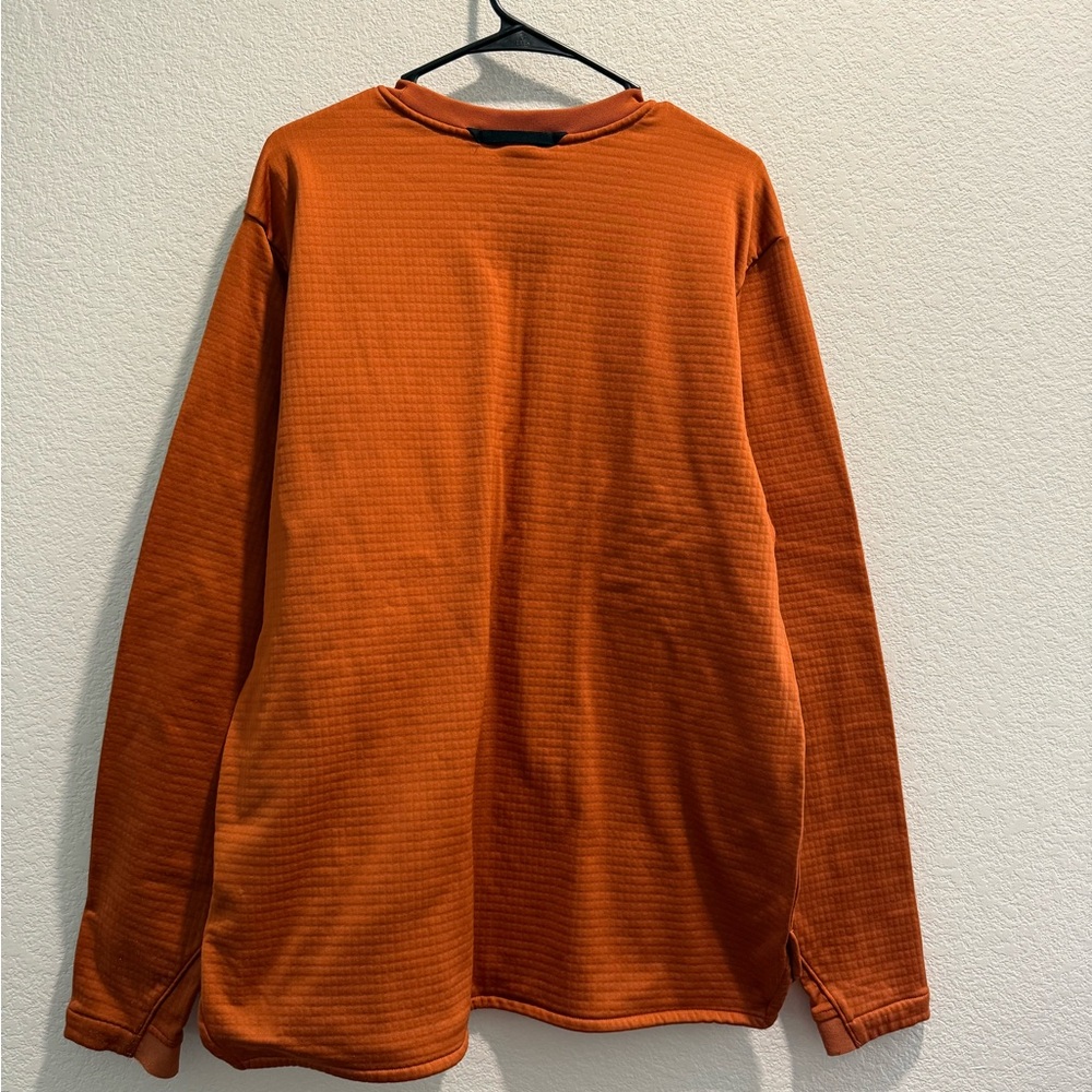 Nike Men's Burnt Orange DriFit Sweatshirt - Picture 4 of 4